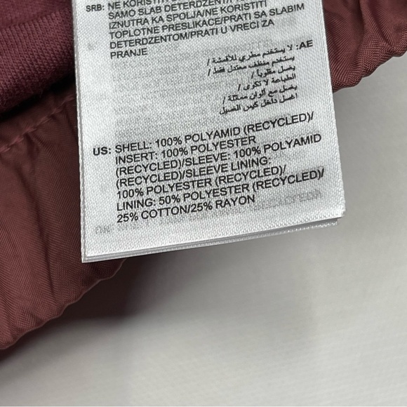 Adidas Track Jacket Full Zip Trefoil Mauve Outdoor Athletic Street Running New - Picture 16 of 16